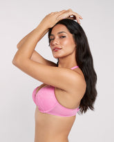 La Senza Hello Sugar Plunge Bra Dark Pink / 34B